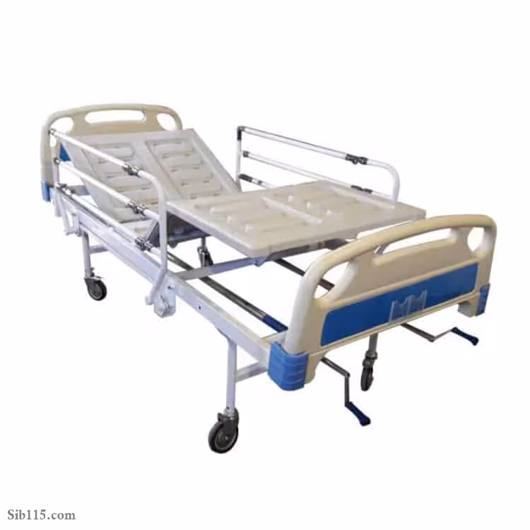 تخت سه شکن تنظیم ارتفاع تمام ABS مکانیکی | فروشگاه اینترنتی سیب 115
