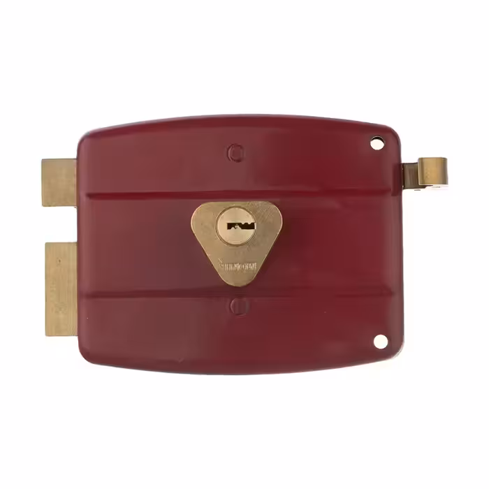 قفل در حیاطی منیر صنعت طرح کالی دو شیار پله ای