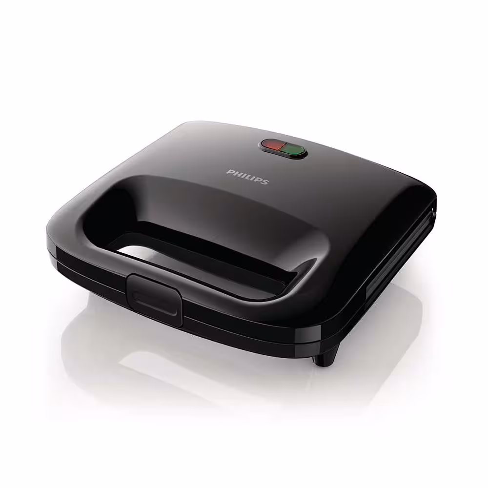 ساندویچ ساز 2 خونه فیلیپس مشکی مدل Philips HD2394