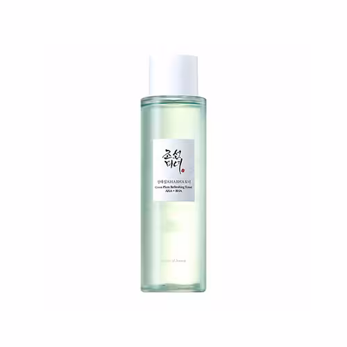 تونر مدل green plum حاوی AHA BHA برند بیوتی آف جوسان