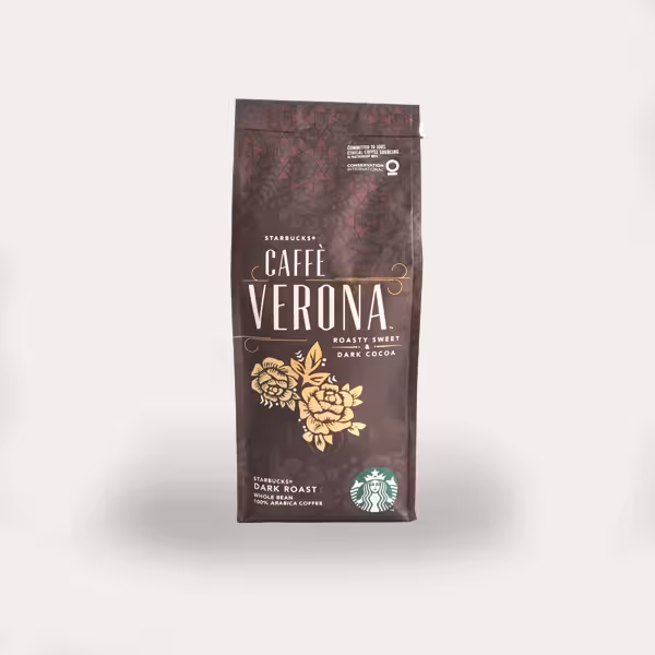 دانه قهوه استارباکس کافه ورونا starbucks caffe verona