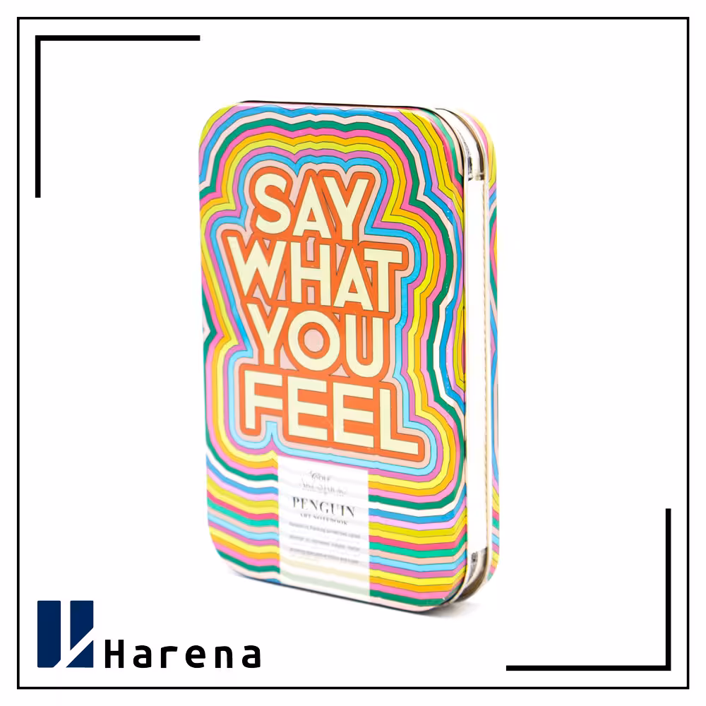 دفتر فلزی طرح SAY WHAT