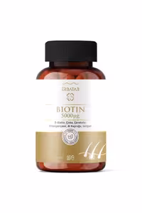 کپسول بیوتین (عصاره گزنه و بومادران ) Erbatab - بسته 60 عددی