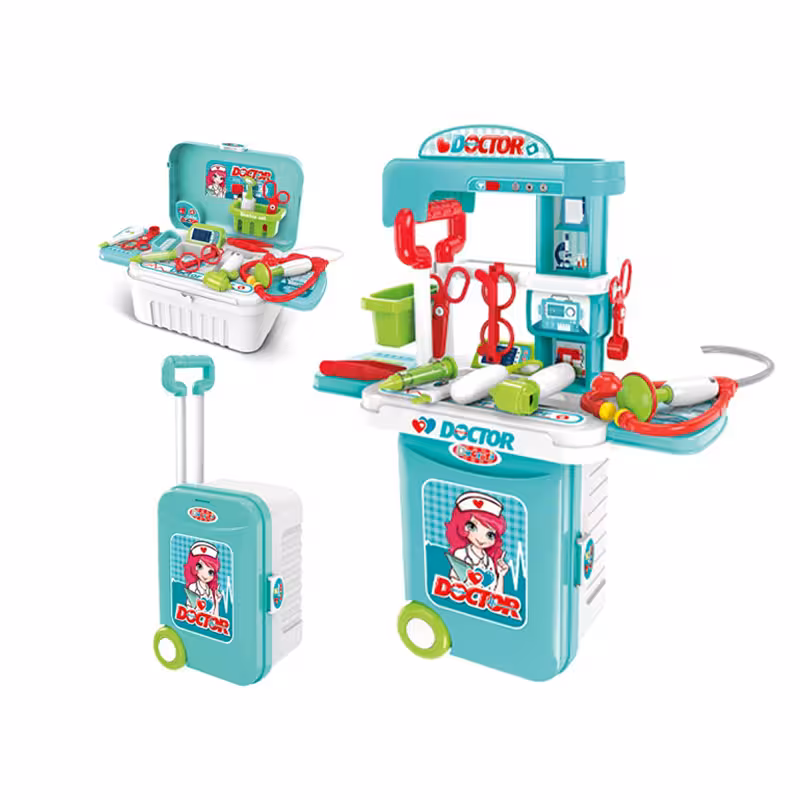 ترولی میز پزشکی کودک بازی مشاغل