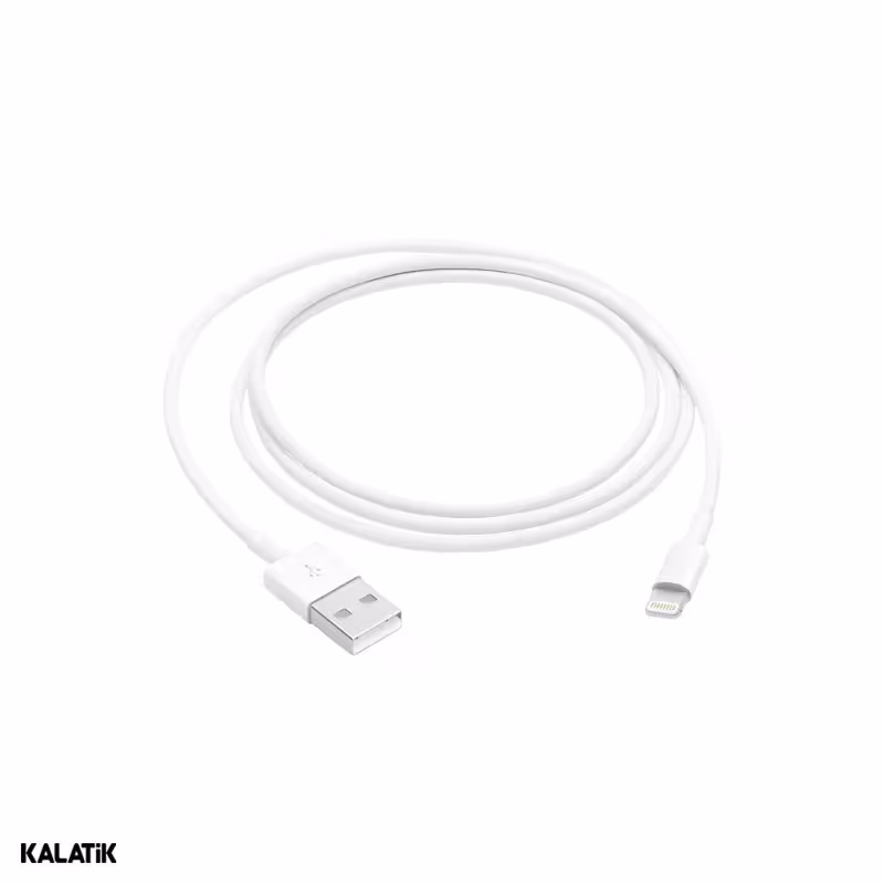 کابل تبدیل USB-A به لایتنینگ اپل آیفون X مدل A1480 پک دار به طول 1 متر-شارسل