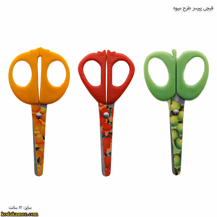 قیچی پیرسز طرح میوه