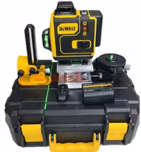 تراز لیزری طرح دیوالت 4 بعدی نورسبز مدل چمدانی 3604D