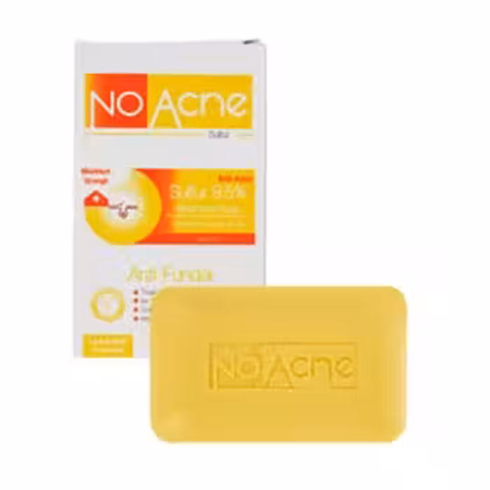صابون نو آکنه حاوی گوگرد 9.5 درصد مناسب پوست جوش دار