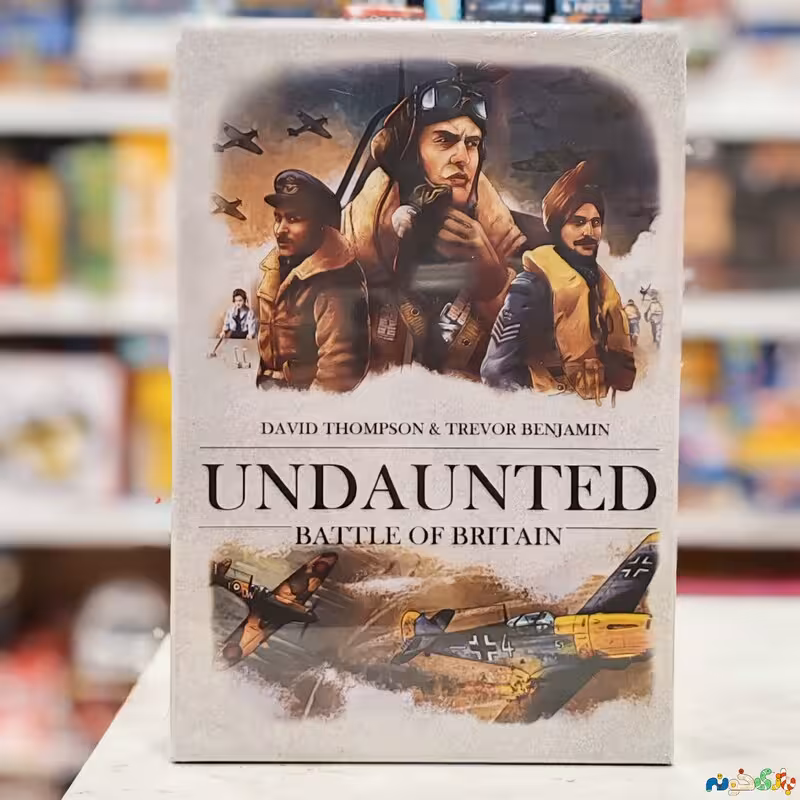 بازی فکری بی باکان بریتانیا UNDAUNTED BATTLE OF BRITAIN برای 2 نفر