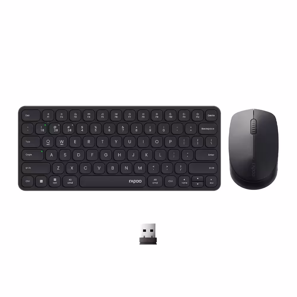 کیبورد و ماوس بی سیم رپو مدل 9010M