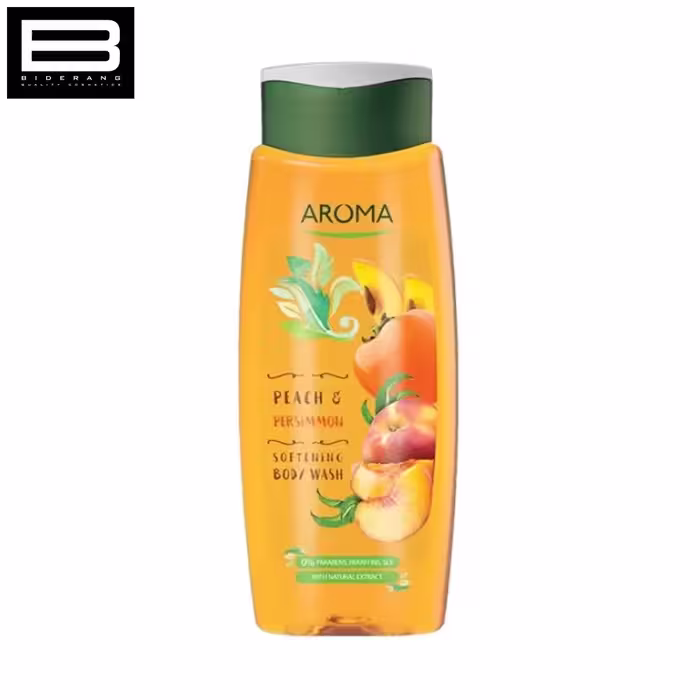 شامپو بدن هلو و خرمالو آروما حجم 400ml