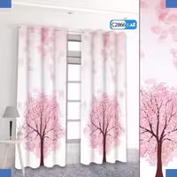 پرده تصویری طرح درخت برند پرنا