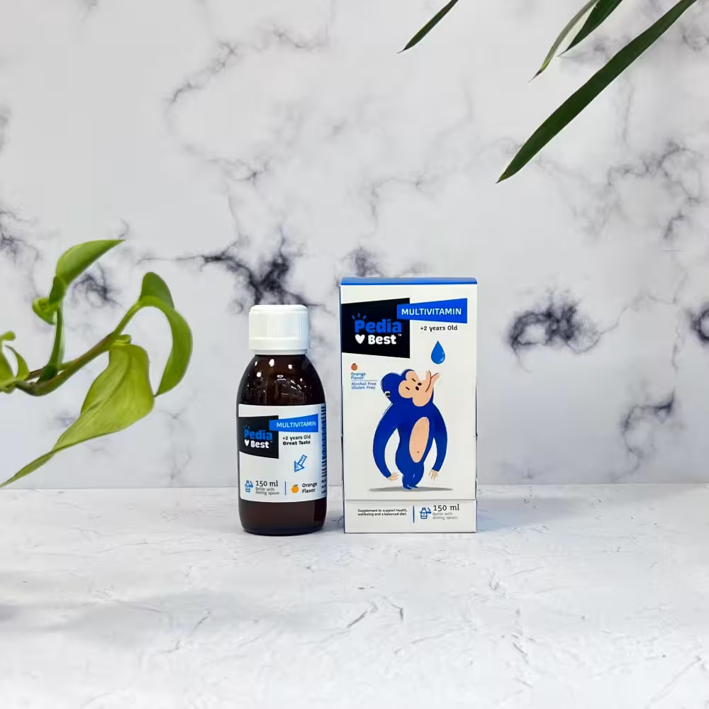 شربت مولتی ویتامین کودکان پدیابست |150 میلی‌لیتر