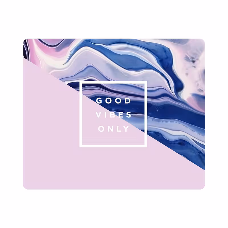 پد موس - پد ماوس  طرح Good Vibes Only مدل MP1208