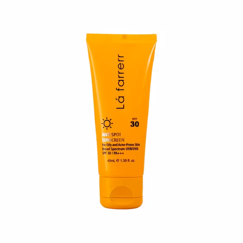 کرم ضد آفتاب پوست چرب و مستعد جوش SPF30 لافارر Lafarrerr SPF30 Sunscreen Oily And Acne Prone