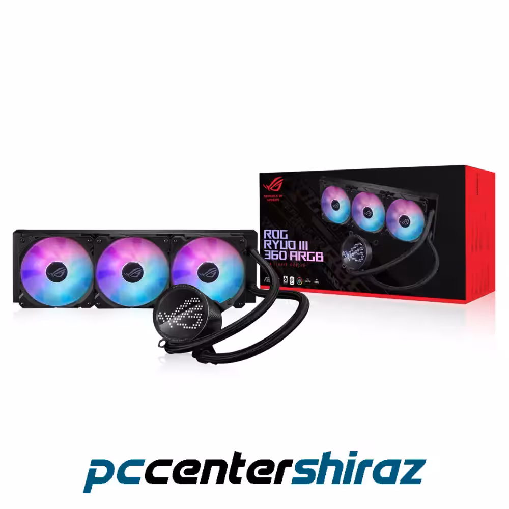 خنک کننده مایع پردازنده ایسوس مدل ROG RYUO III 360 ARGB