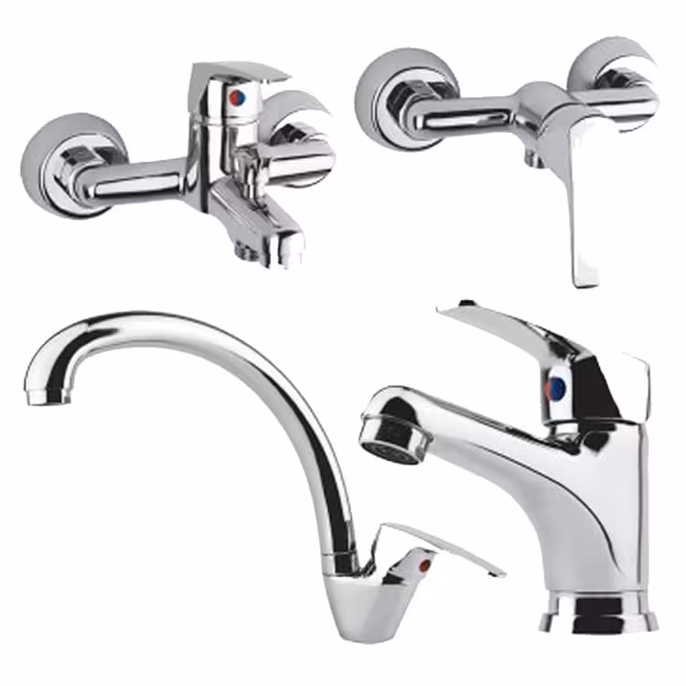 ست شیرآلات البرز روز مدل درسا