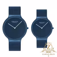 ساعت مچی ست مردانه و زنانه اوباکو Obaku اورجینال مدل V307GXLLML