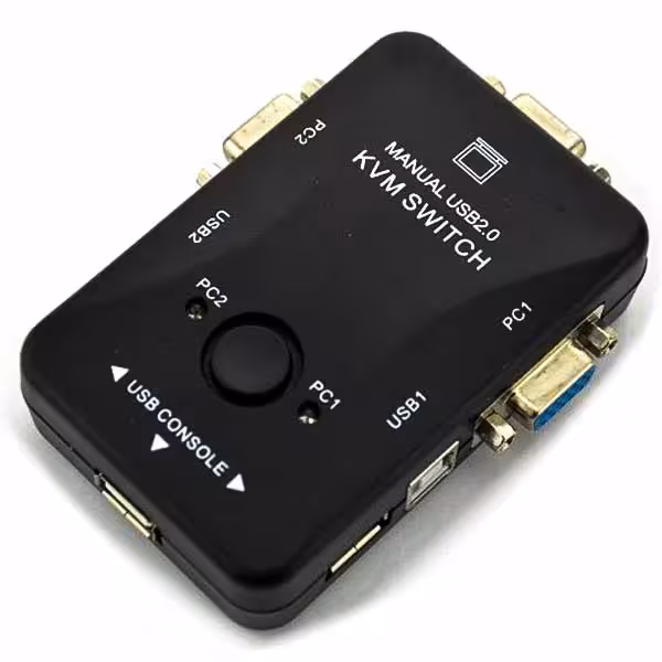 سوئیچ KVM دو پورت VGA
