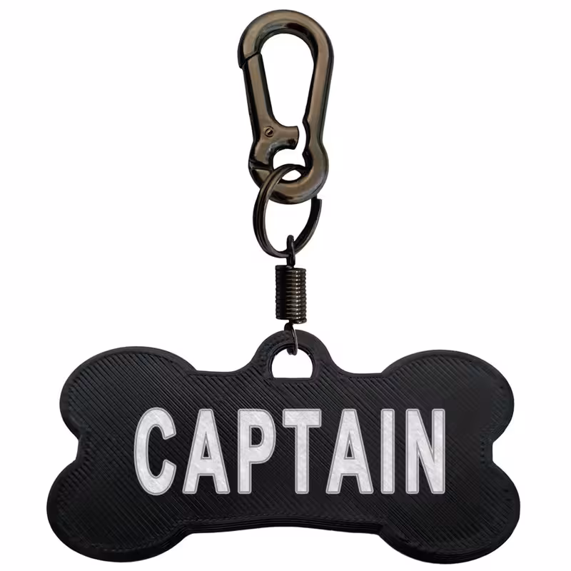 پلاک شناسایی سگ مدل Captain | چاوه