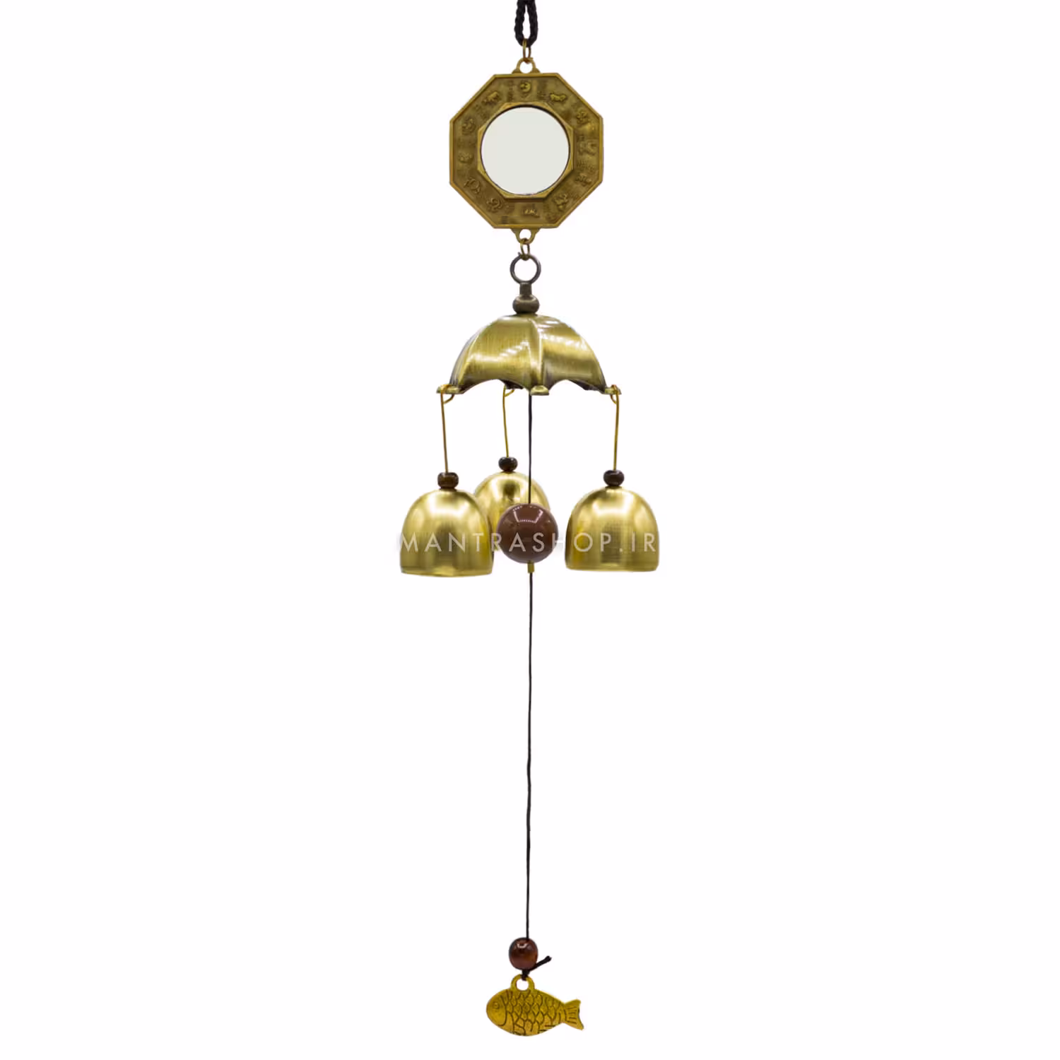 بادزنگ فنگ شویی مدل آینه دار کد 255