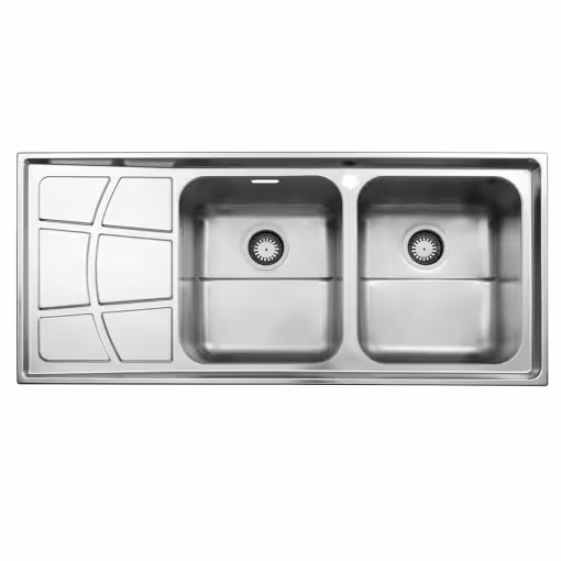 سینک استیل البرز 762 توکار