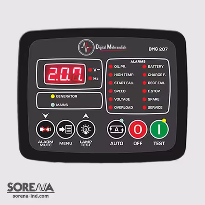 برد کنترل دیزل ژنراتور DMG-207