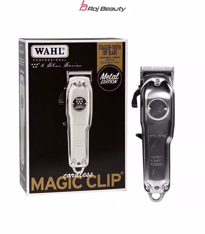 ماشین اصلاح وال مجیک کلیپ متال ادیشن Wahl 5-Star Cord/Cordless Magic Clip Metal Edition 8509