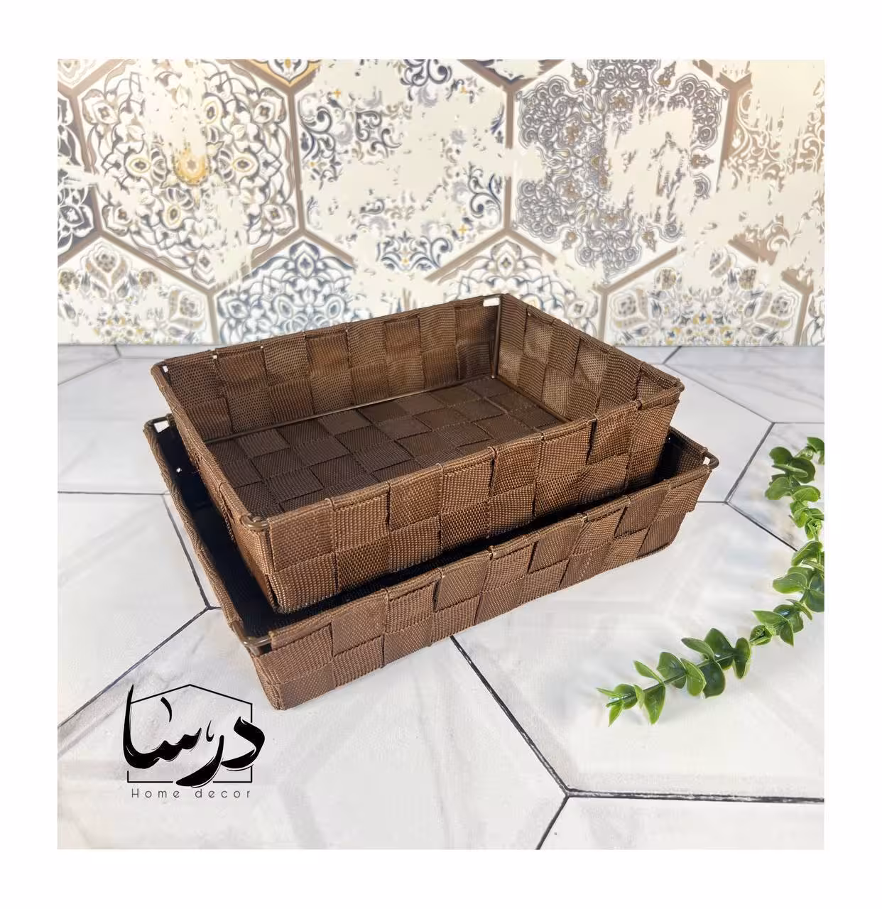 سبد نان مستطیل 2سایز