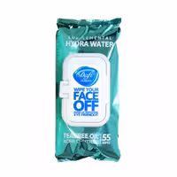 دستمال مرطوب دافی مدل HYDRA WATER بسته 55 عددی