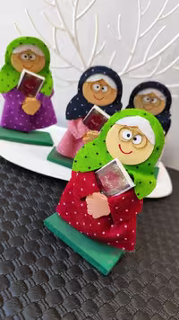 عروسک ننه سرما همراه با قرآن مدل یلدایی