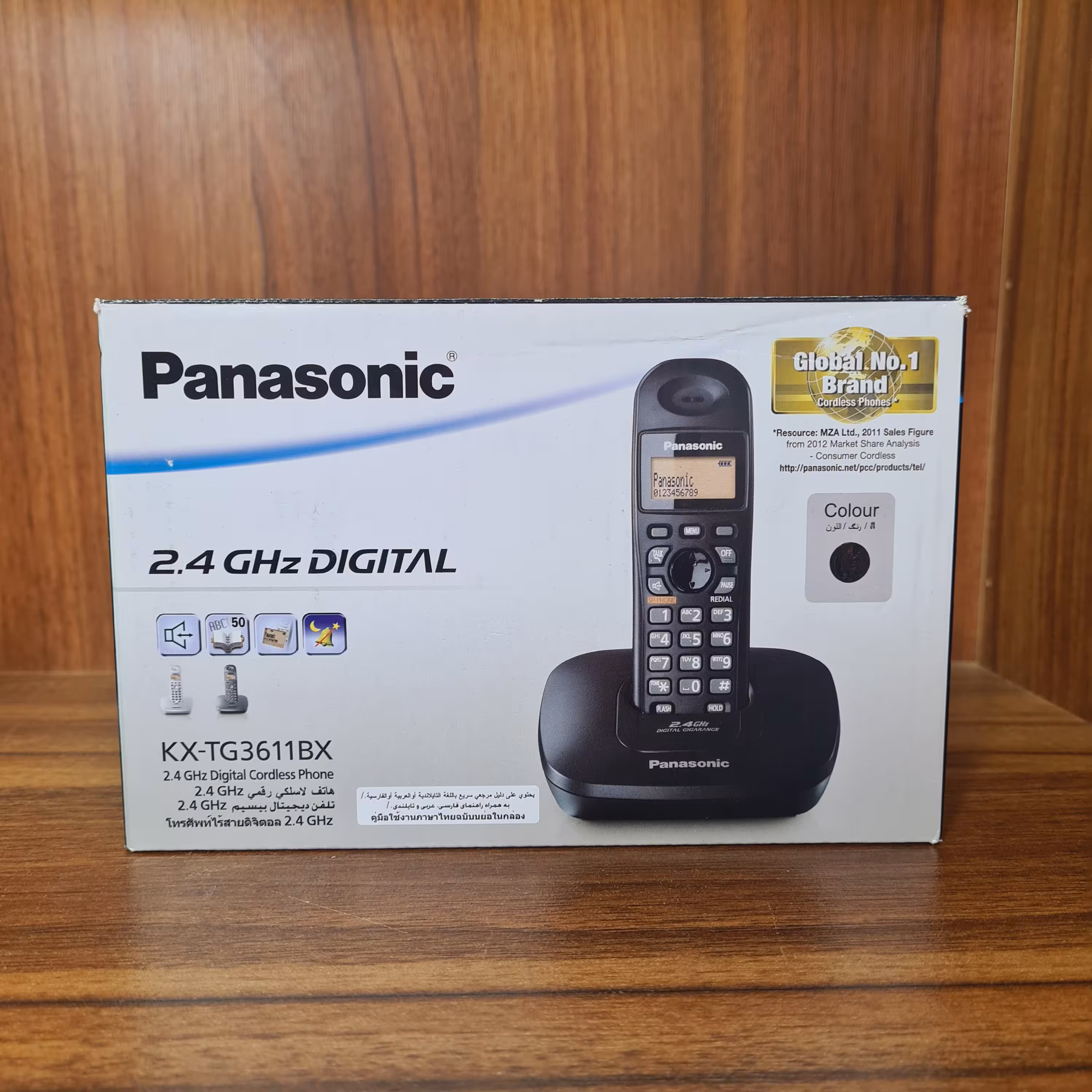 تلفن بیسیم پاناسونیک اصل مالزی  ، تلفن بیسیمی پاناسونیک ، تلفن خونگی ، تلفن منزل ، تلفن خارجی ، تلفن بدون سیم