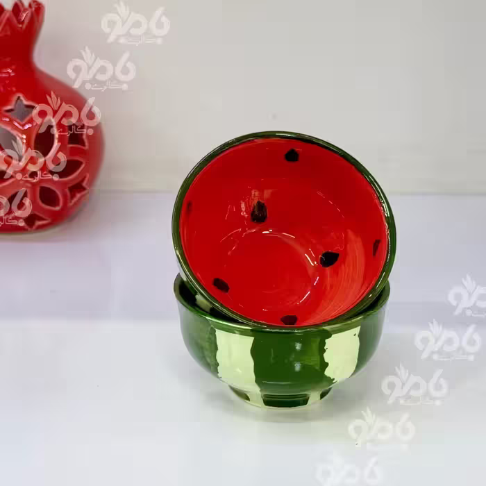 ست هندوانه پیاله ترشی ساده قطر9