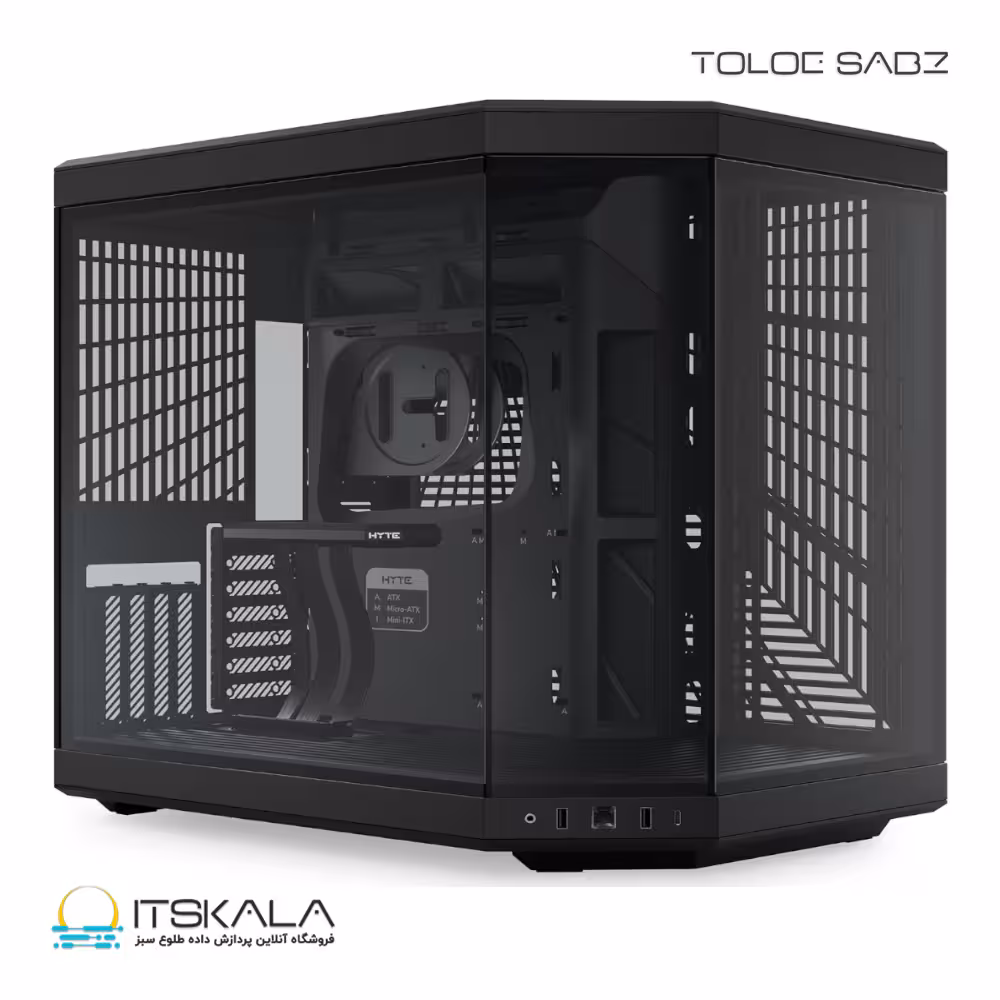 قیمت و خرید کیس هایت مدل Y70 Pitch Black | ITSKALA