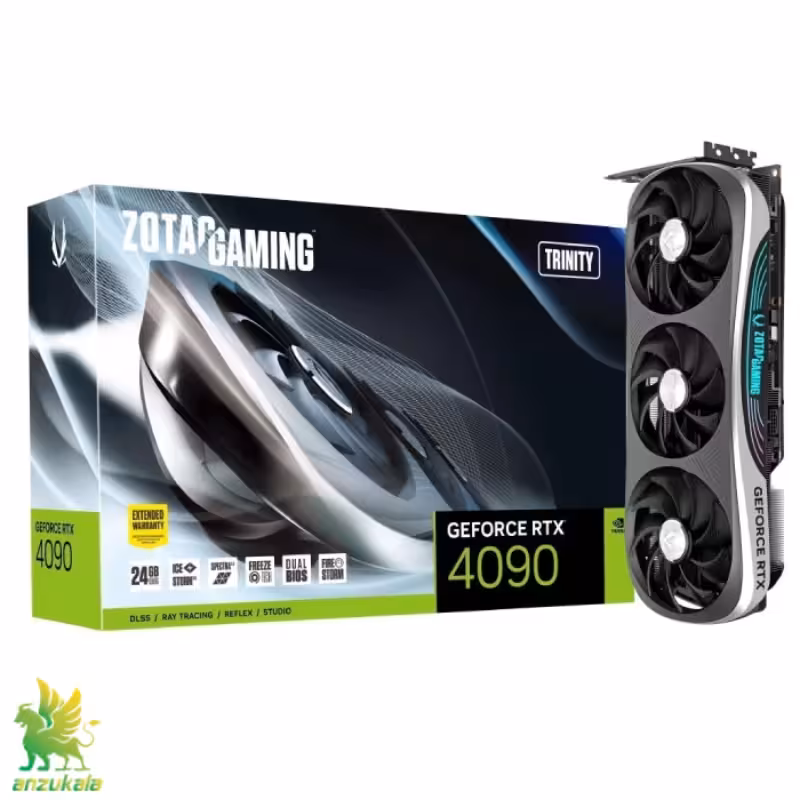 کارت گرافیک زوتاک Zotac GAMING GeForce RTX 4090 Trinity OC 24GB ا zotac GAMING GeForce RTX 4090 Trinity OC 24GB GDDR6X Graphics Card