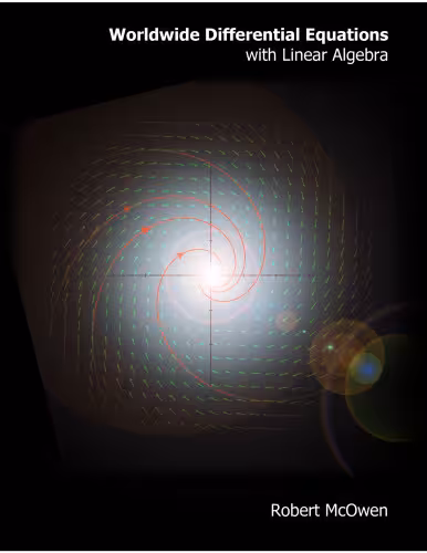 خرید و دانلود نسخه کامل کتاب Worldwide Differential Equations with Linear Algebra