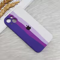 کاور سیلیکونی طرح رنگین کمان مناسب گوشی اپل iPhone 13 Pro