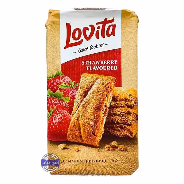 کیک لوویتا توت فرنگی