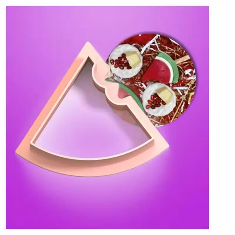 کاتر پلاستیکی هندوانه مثلث