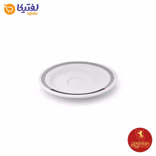 نعلبکی چینی اسپرسو زرین هتلی 49 سایز 13 طرح وگاس