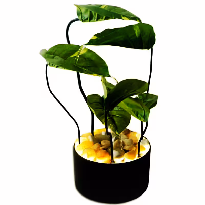 آبنما رومیزی برگی مدل پتوس