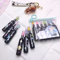 هایلایتر فانتزی طرح فضانورد بسته 6 عددی Qesefun