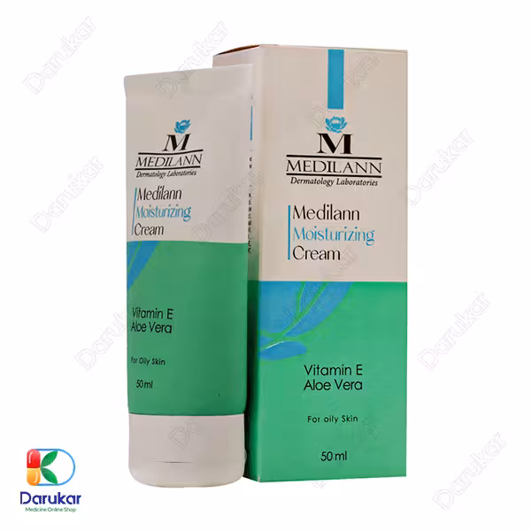 کرم مرطوب کننده پوست چرب مدیلن