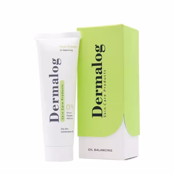 کرم تنظیم‌کننده چربی و آبرسان پوست چرب و مختلط درمالوگ 50 میلی‌لیتر Dermalog