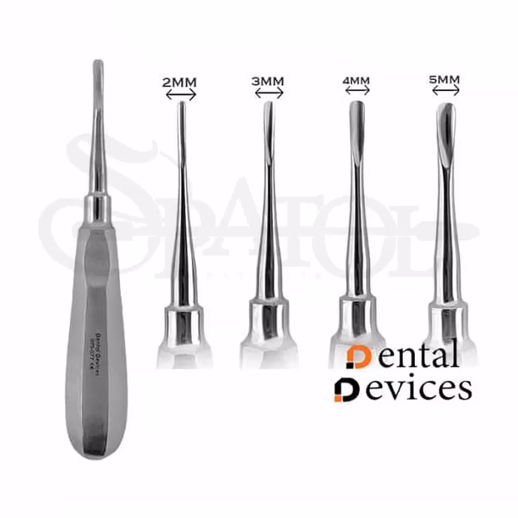 الواتورمستقیم لوکساتور (7سایز)دنتال دیوایسDental Devices
