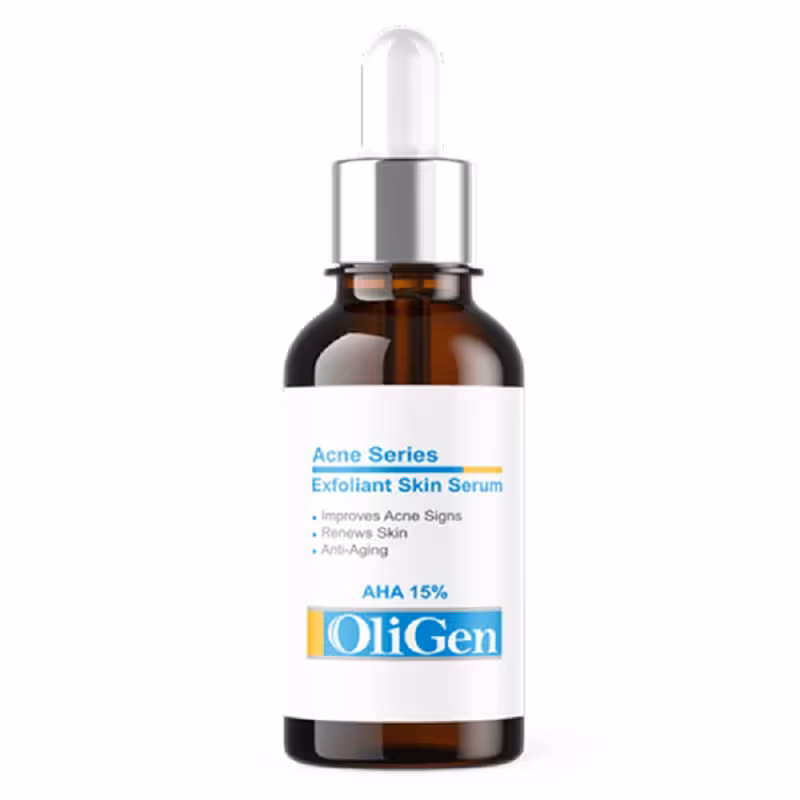 سرم لایه بردار حاوی اسید گلایکولیک 15 % الی ژن