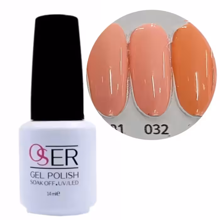 لاک ژل ناخن اوسر شماره 032 OSER GEL PULISH
