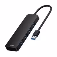 هاب 4 پورت باسئوس Baseus UltraJoy Series 4-Port Hub Lite 15cm USB A To USB3.0*4 مدل BS-OH080