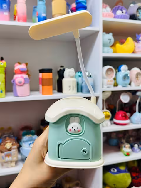 چراغ مطالعه قلک دار طرح کلبه 2