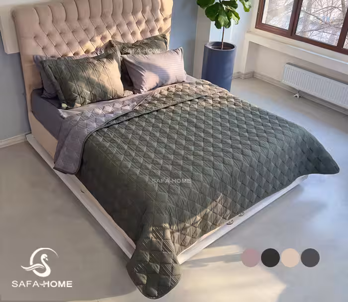 روتختی دو رو طرح گلدن بهاره 6 تکه